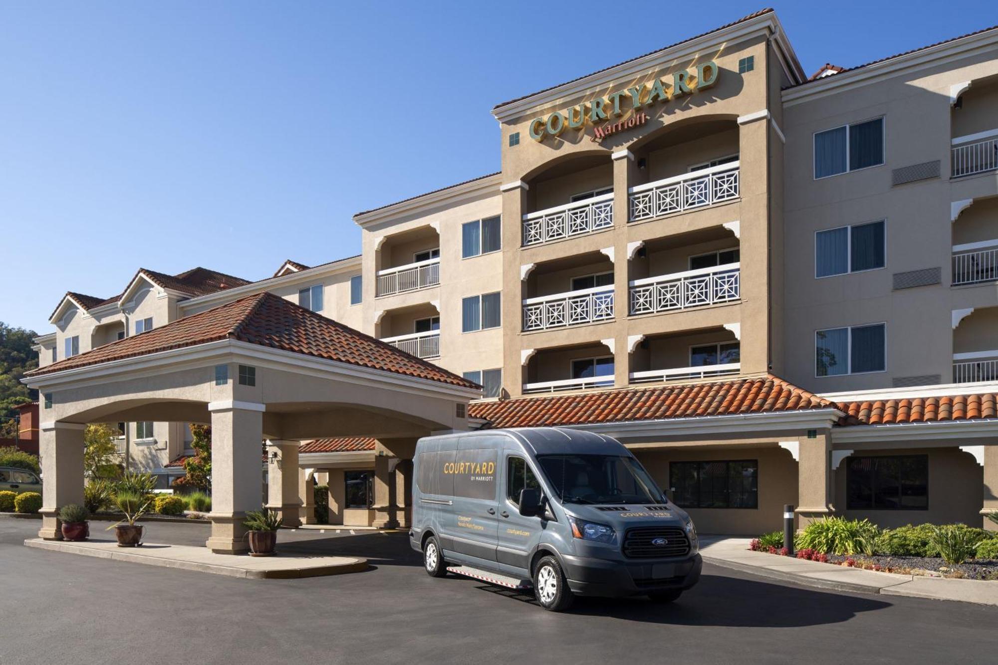 Courtyard Novato Marin/Sonoma Hotel Exterior photo